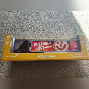 Wegmans 18 Wheeler Toy Truck - Pizza Night Happy Night - New in Box